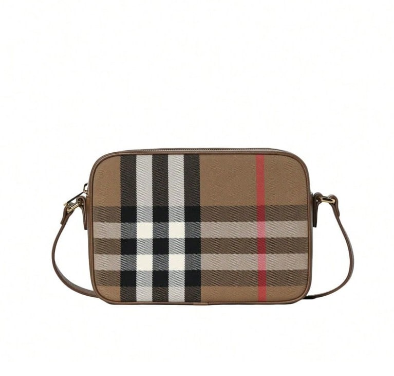 Burberry Vintage Check kadın fotoğraf makinesi çantası